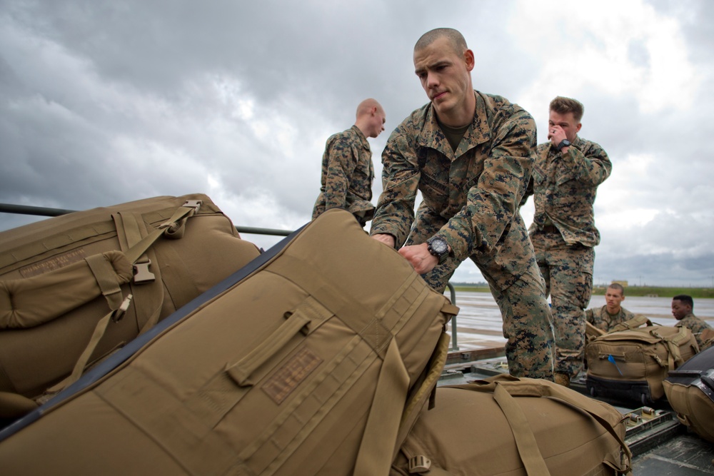 U.S. Marines deploy to Spain