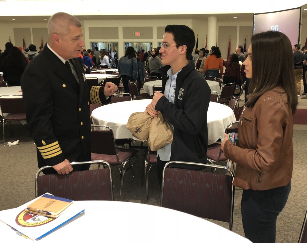 Navy Scientist from San Antonio Highlights STEM Fields of Study and Career Opportunities