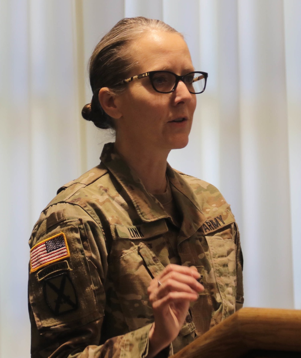 Women's History Month observance at Fort McCoy, Wis.