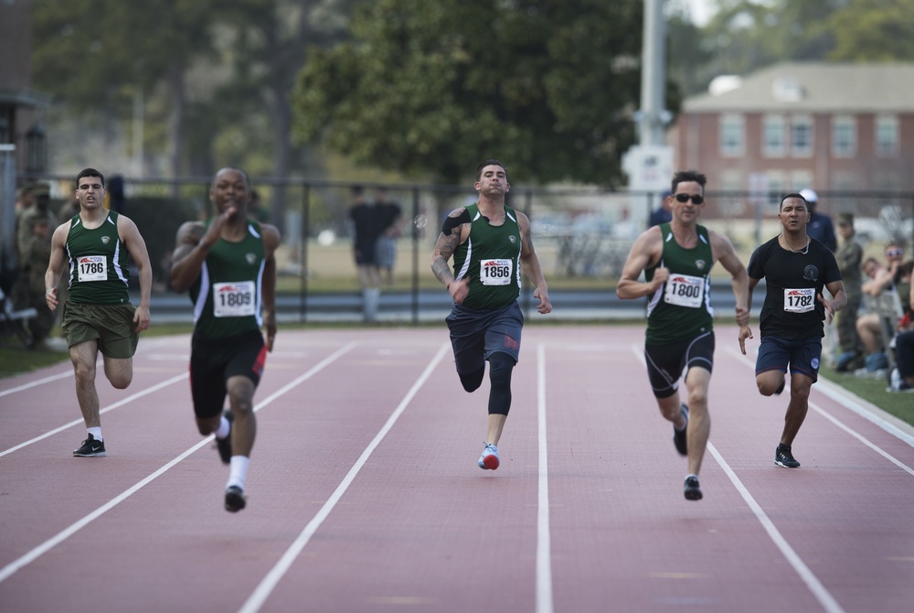 2018 Marine Corps Trials, Track and Field Competition