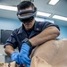 Sailors test augmented reality goggles aboard USNS Mercy