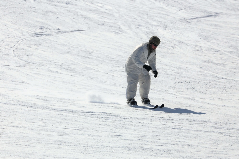 Cold-Weather Operations Course students master skiing at Fort McCoy