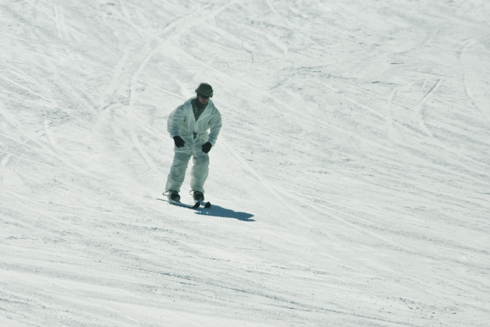 Cold-Weather Operations Course students master skiing at Fort McCoy