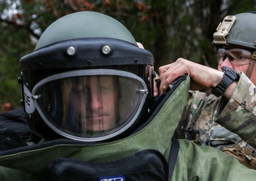 EOD trains for the unexpected