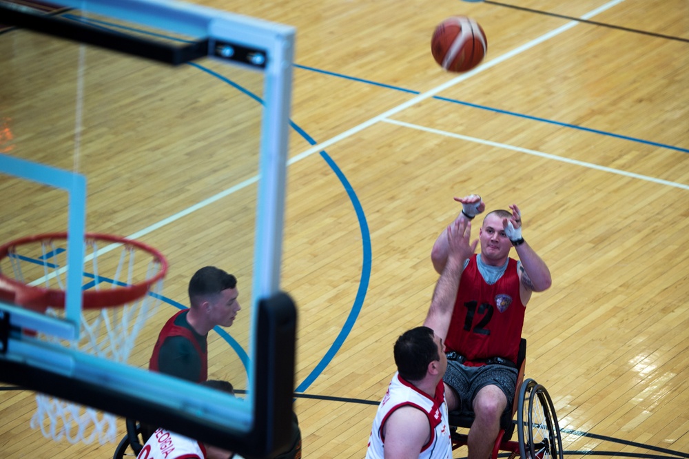2018 Marine Corps Trials Wheelchair Basketball Competition