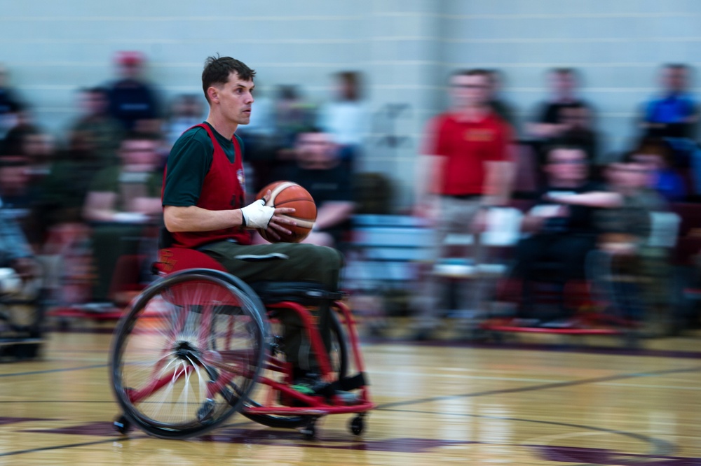 2018 Marine Corps Trials Wheelchair Basketball Competition