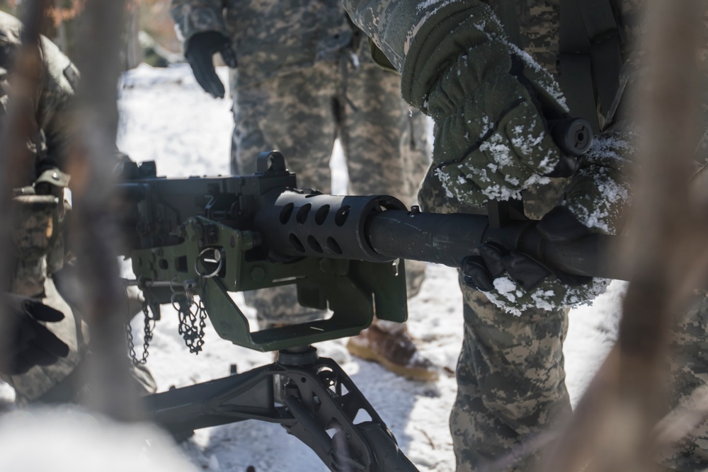 479th Engineer Batallion Soldiers construct simulated firing positions during training exercise Ready Force Breach.