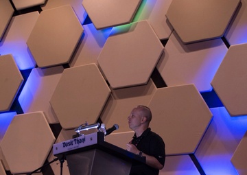 Lt. Col. Castro Speaks at 2018 Guam Joint Leadership Symposium