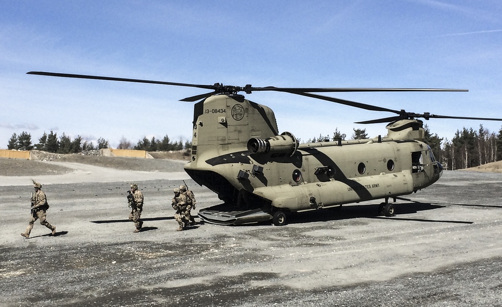 Air Assault of Paratroopers