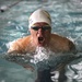 Athletes practice swimming for 2018 Marine Corps Trials