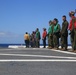 Flight operations aboard the USS Anchorage