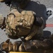 Recon Marines fast rope from an MH-60S aboard the USS Wasp