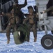 Recon Marines fast rope from an MH-60S aboard the USS Wasp