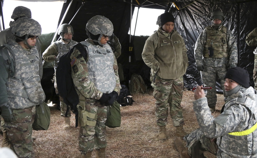Army Reserve Soldiers practice lethal warrior medical tasks