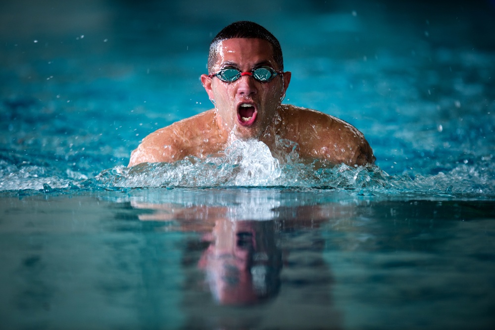 2018 Marine Corps Trials Swimming Competition