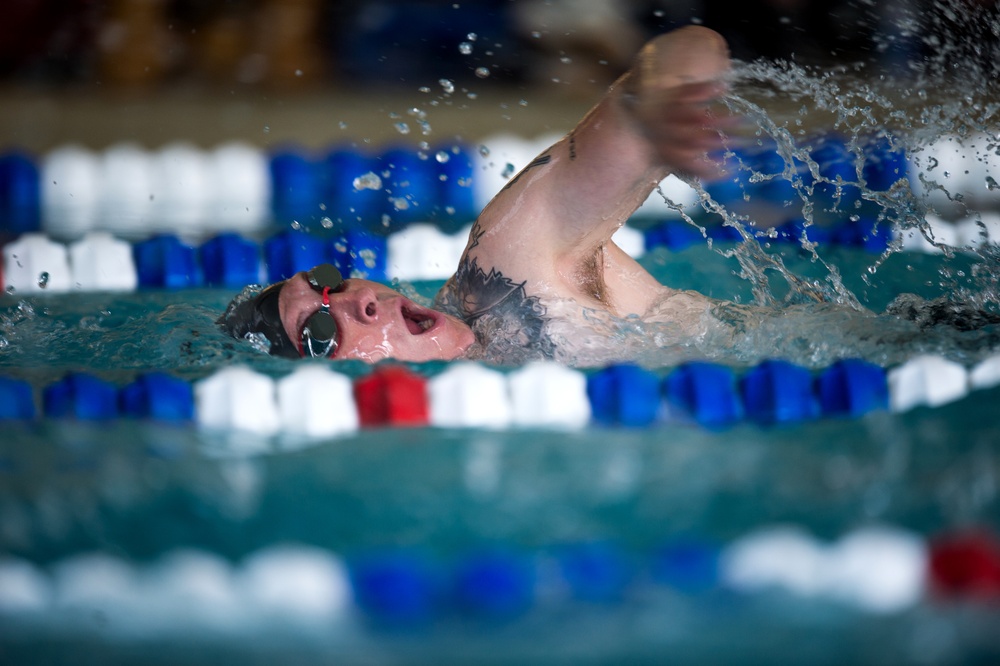 2018 Marine Corps Trials Swimming Competition