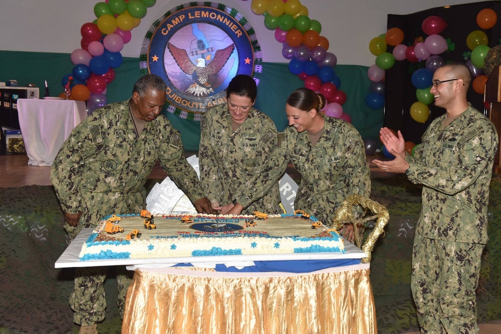 Camp Lemonnier Celebrates the 76th Anniversary of the Seabees