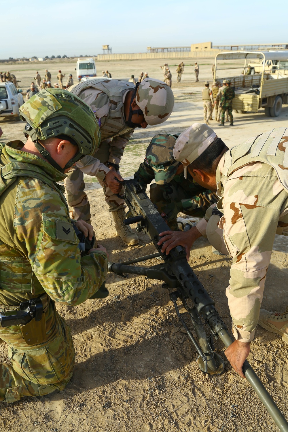 Heavy Weapons Specialist course Besmaya Range Complex