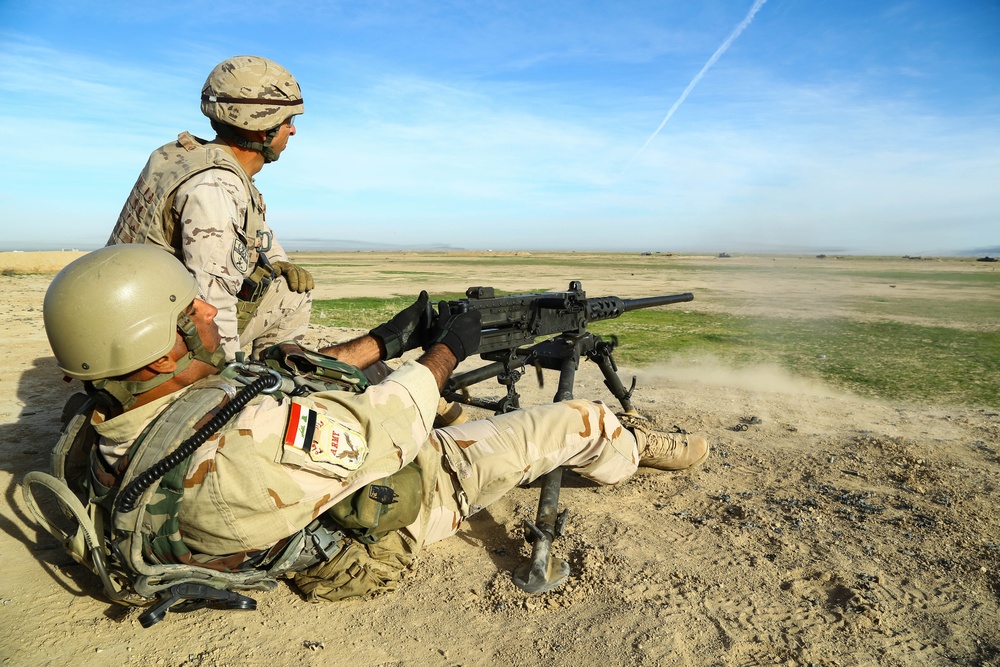 Heavy Weapons Specialist course Besmaya Range Complex