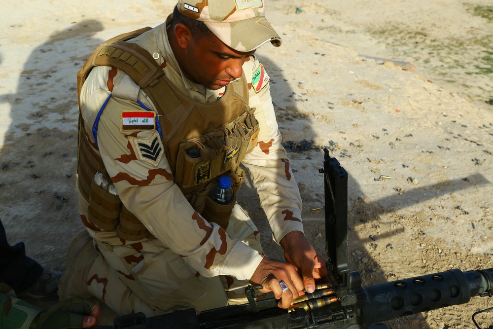 Heavy Weapons Specialist course Besmaya Range Complex