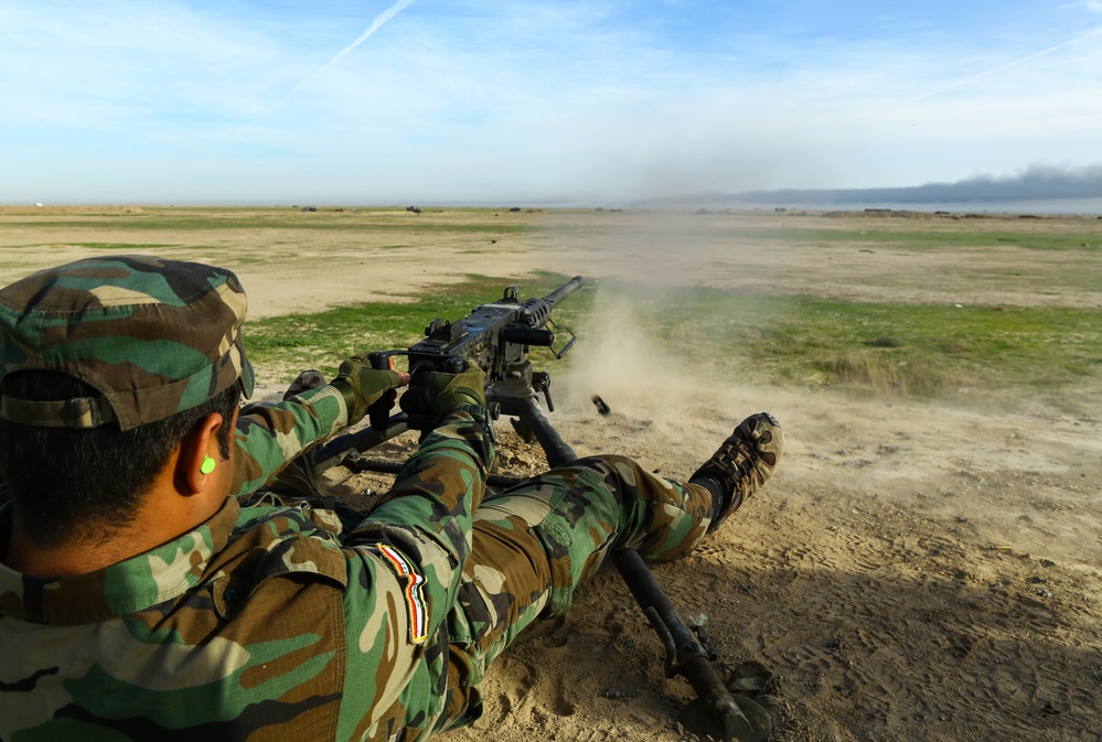 Heavy Weapons Specialist course Besmaya Range Complex