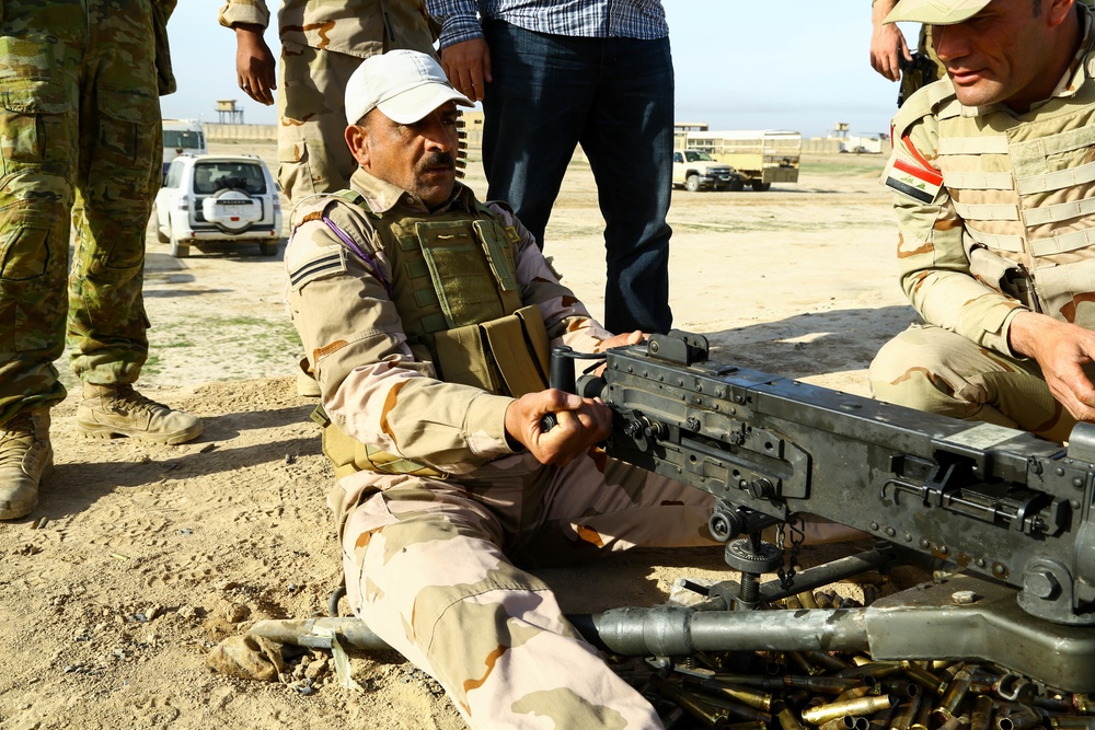 Heavy Weapons Specialist course Besmaya Range Complex