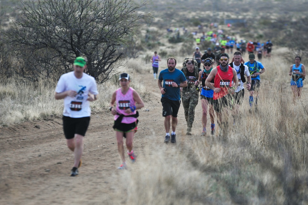 Heat and elevation spell difficulty for 2018 Bataan Memorial Death March participants