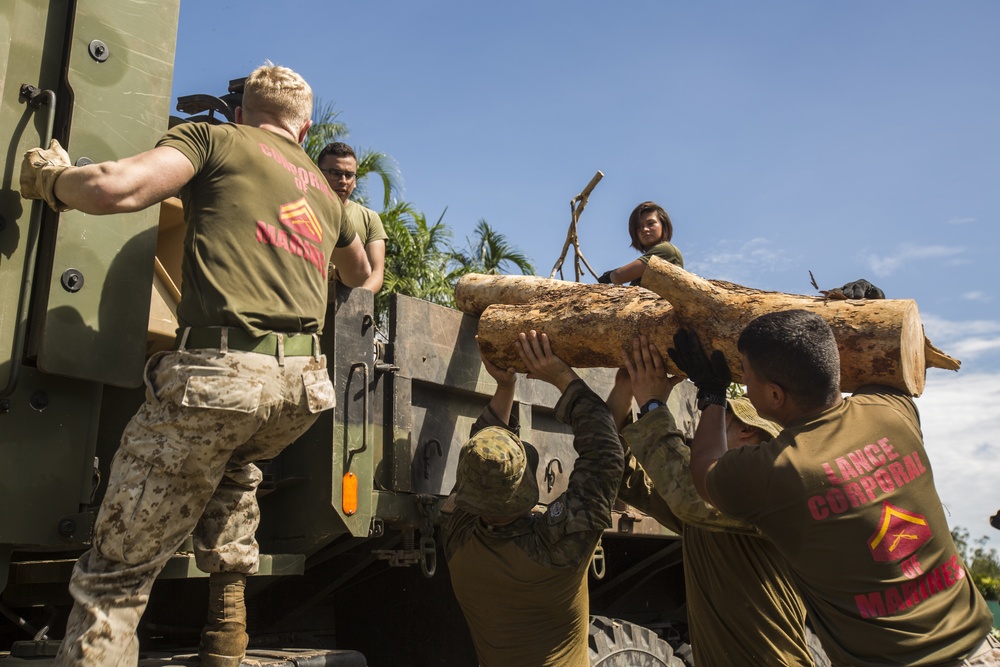 US Marines, ADF aid to Cyclone Marcus aftermath