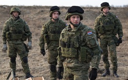 Croatians participates in 3rd SQDN, 2nd Cav. Reg., Squadron night LFX