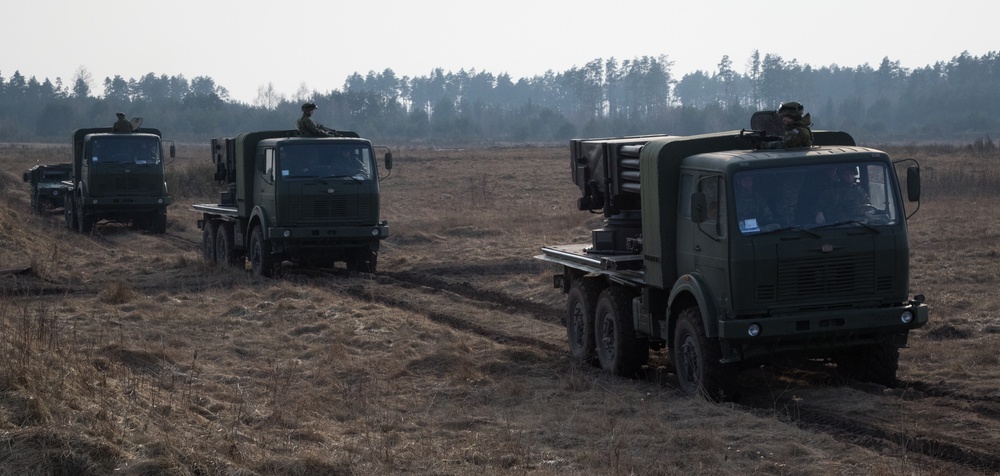 Croatians participates in 3rd SQDN, 2nd Cav. Reg., Squadron night LFX