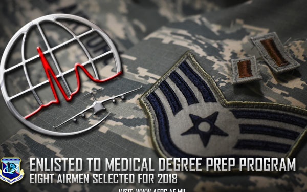 Air Force releases 2018 enlisted to medical degree prep selections