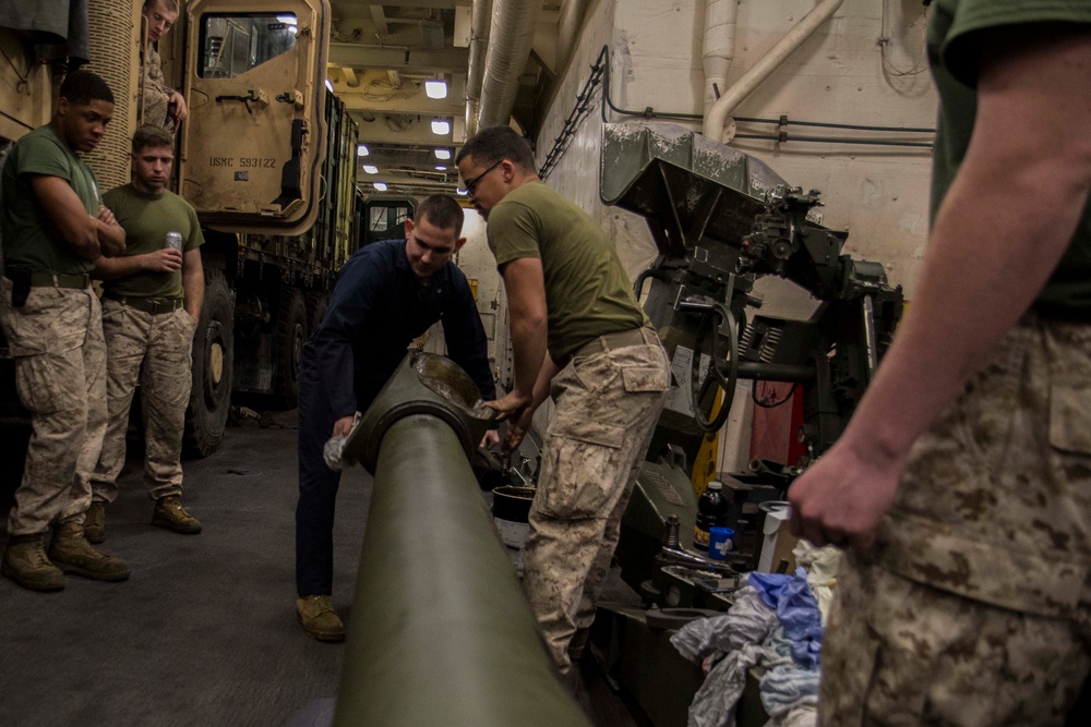 Weapon, gear, body: BLT conducts weapon’s maintenance