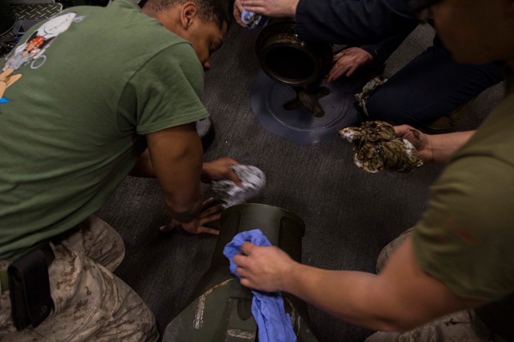 Weapon, gear, body: BLT conducts weapon’s maintenance