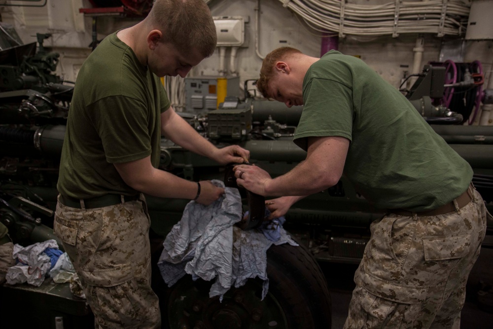 Weapon, gear, body: BLT conducts weapon’s maintenance