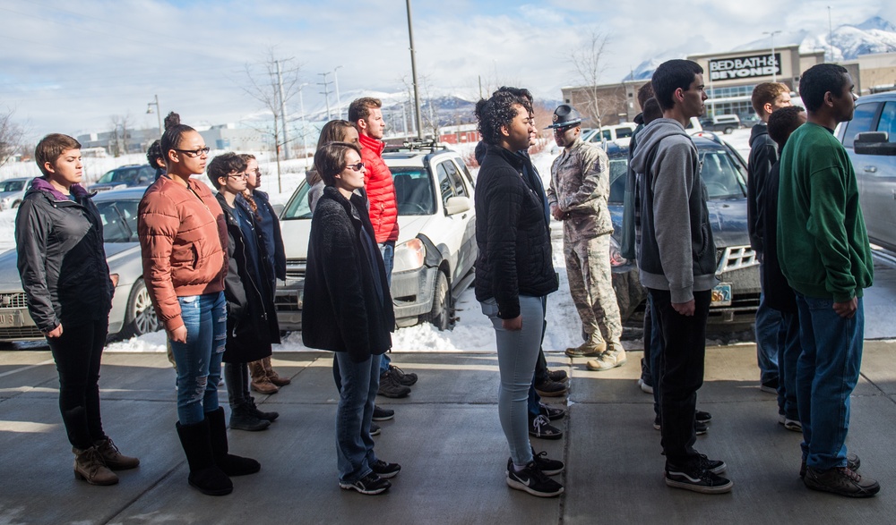 Future Airmen get taste of BMT, guidance from leadership