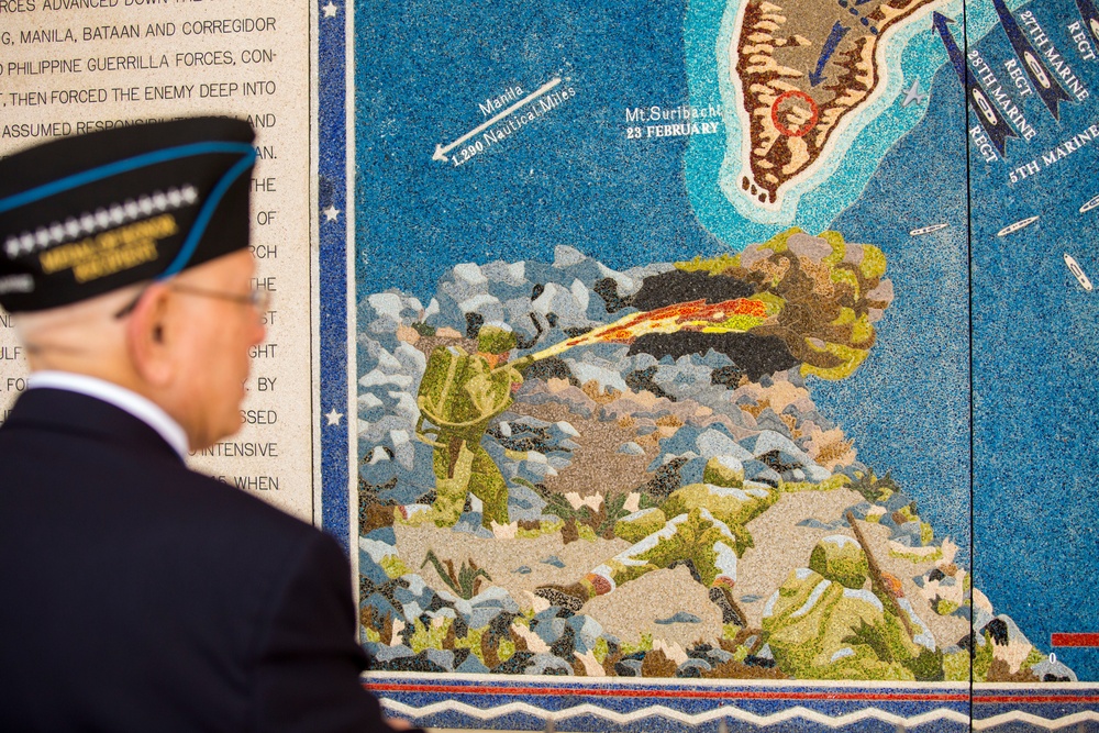 Medal of Honor Recipient &quot;Woody&quot; Williams visits Oahu