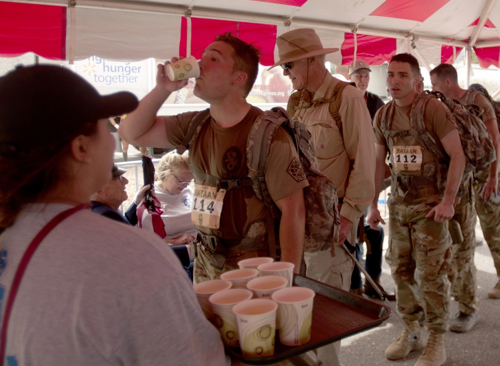 Bataan Memorial Death March Closing Ceremony and Finish Line