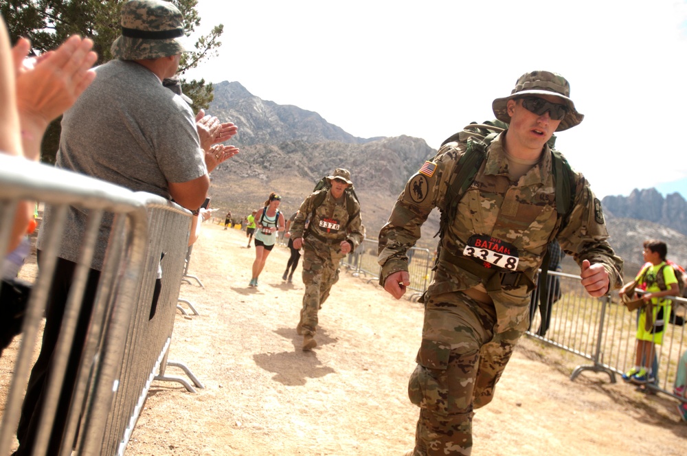 Bataan Memorial Death March Closing Ceremony and Finish Line