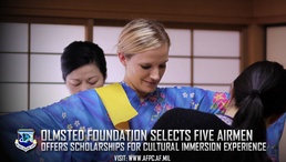Olmsted Foundation selects five Airmen for scholarships