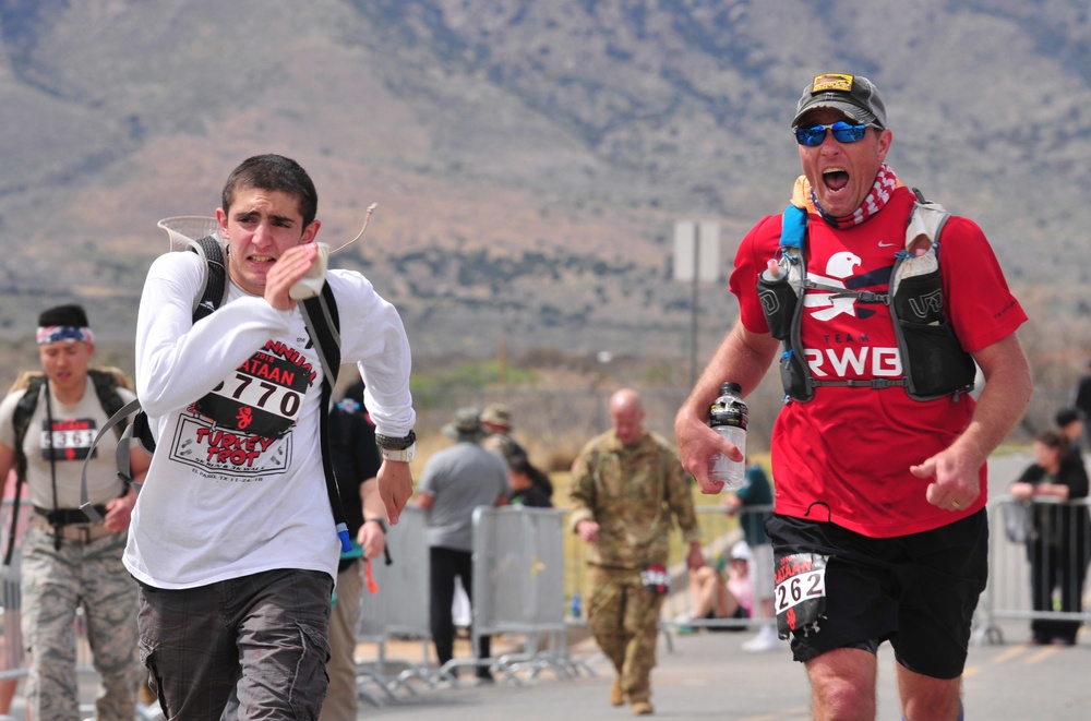 Bataan Memorial Death March Closing Ceremony and Finish Line