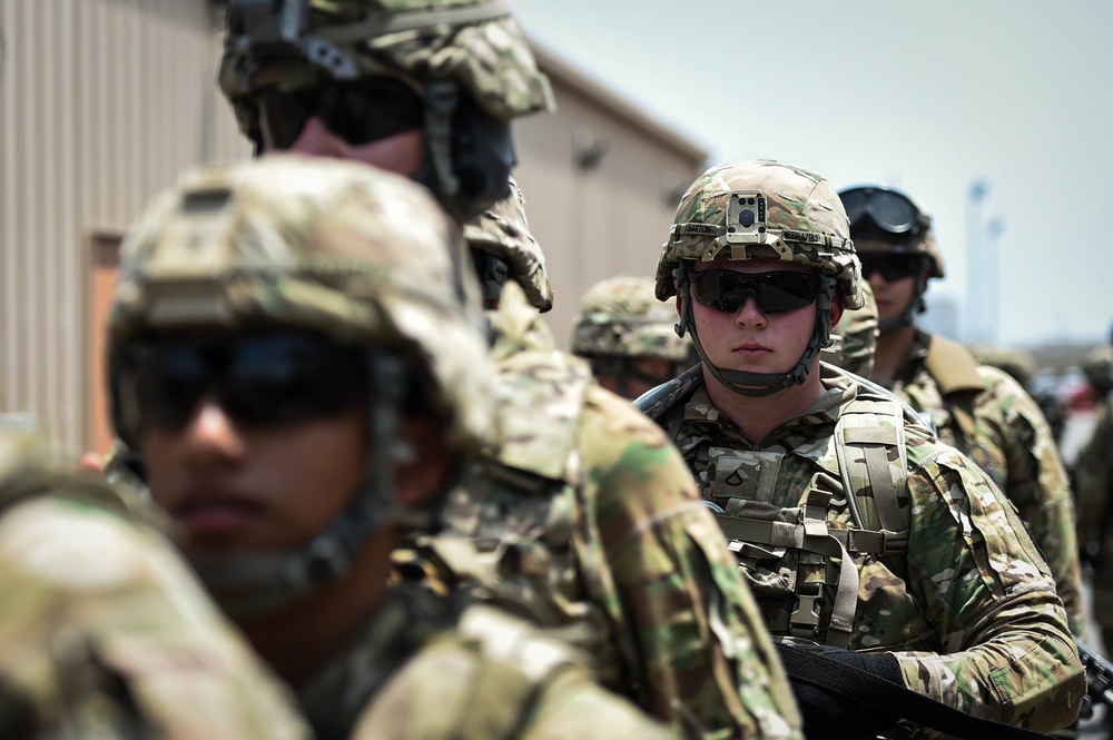 EARF team conducts an Emergency Deployment Readiness Exercise