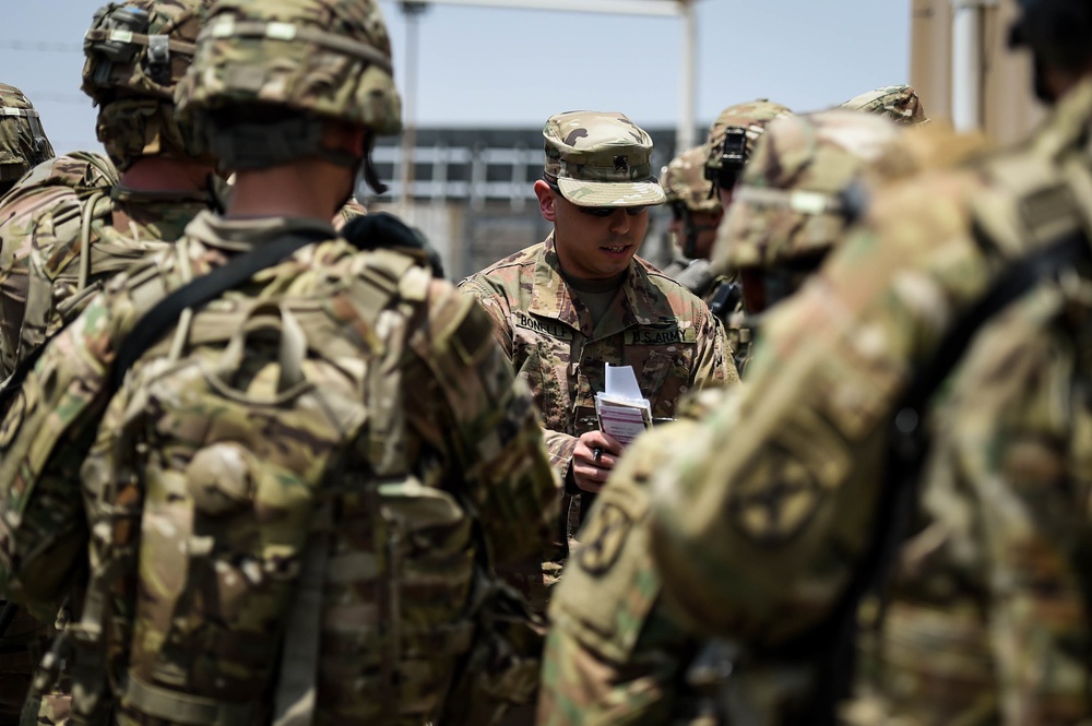 EARF team conducts an Emergency Deployment Readiness Exercise