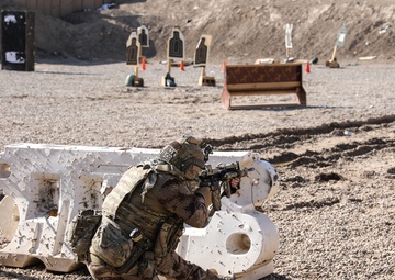 Stress Shoot Training for Iraq CTF