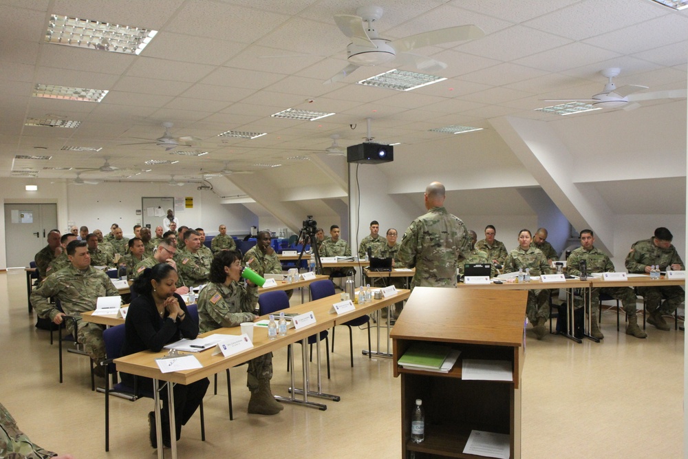 Army Reserve Civil Affairs Leadership in Europe focuses on priorities