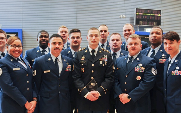 21st Theater Sustainment Command NCO graduates from U.S. Air Force NCO academy