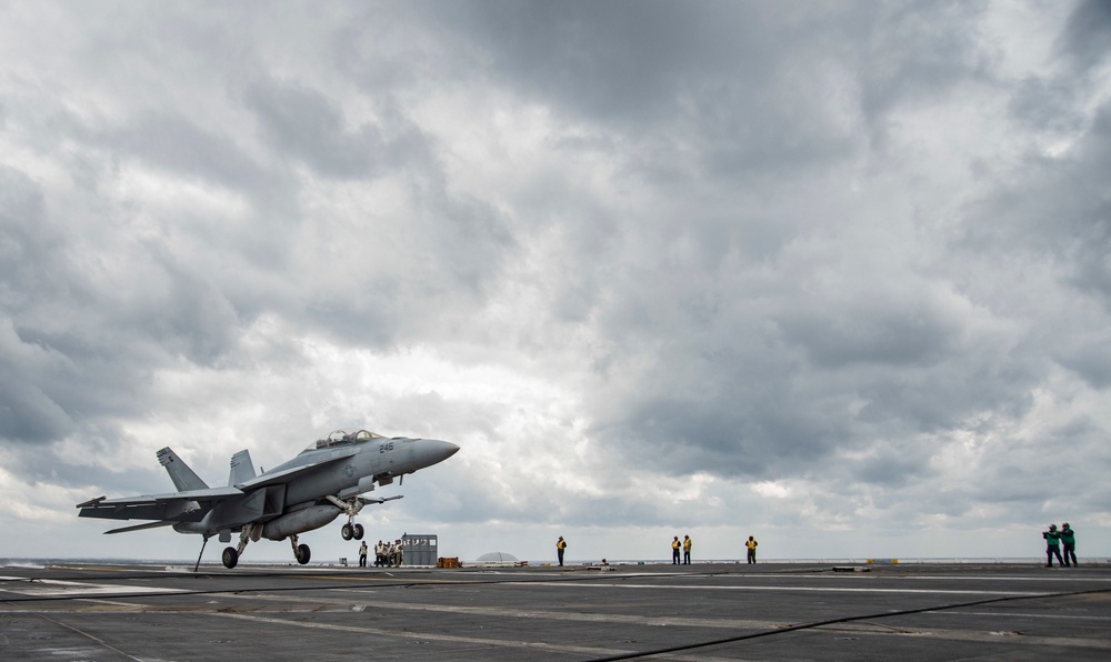 GHWB Conducts Carrier Qualifications