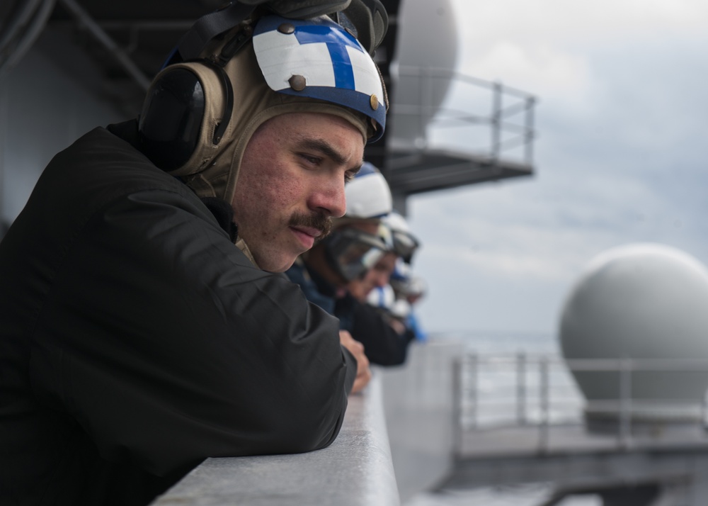 GHWB Conducts Carrier Qualifications