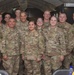 Lieutenant Gen. Garrett poses for photo with Soldiers