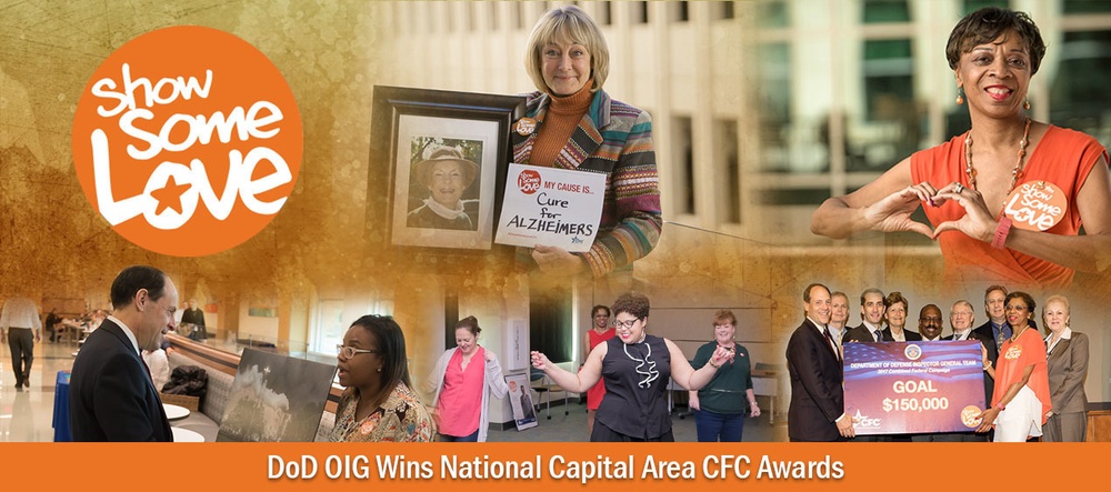 DoD OIG Wins National Capital Area CFC Awards