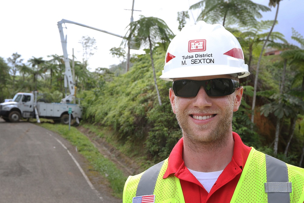 QA's assist in Puerto Rico power restoration